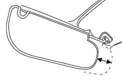 Slide-on-rod feature