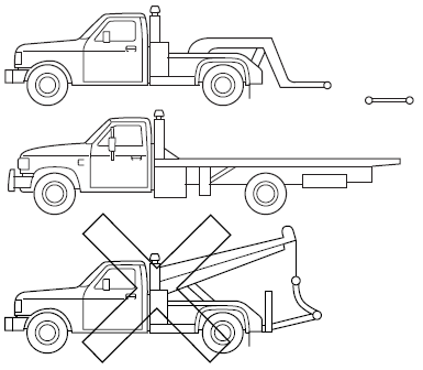 If you need to have your vehicle towed, contact a professional towing