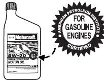 Use SAE 5W-20 engine oil