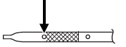  If the oil level is below this