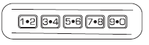 The keypad can be operated with the factory set 5-digit entry code; this