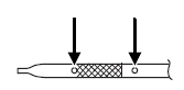  If the oil level is below this