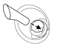 3. Fill the vehicle with fuel from the portable fuel container.