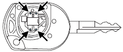 3. Insert the new battery. Refer to