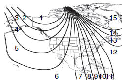 Compass zone adjustment