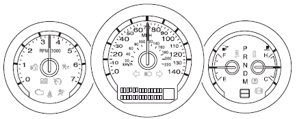 Warning lights and gauges can alert you to a vehicle condition that may