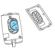 2. Remove the old battery.