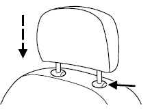 Properly adjust the head restraint so that the top of the head restraint is