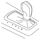 Press the paddle shifters to enable control of selecting the gear you