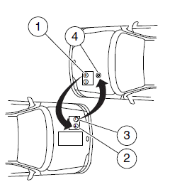 Note: Do not attach the negative (-) cable to fuel lines, engine