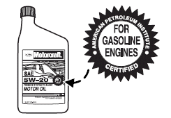 Use SAE 5W-20 engine oil