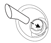 3. Fill the vehicle with fuel from the portable fuel container.