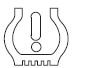 Low fuel (RTT): Illuminates when