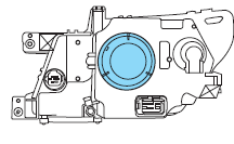 4. Turn the bulb holder