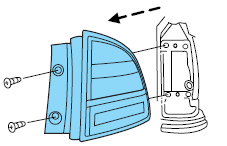 4. Rotate the bulb socket counterclockwise and remove from lamp