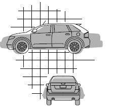 As a result of the above dimensional differences, crossover vehicles often