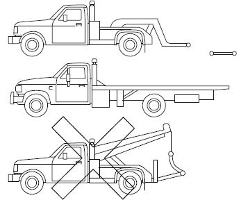 If you need to have your vehicle towed, contact a professional towing